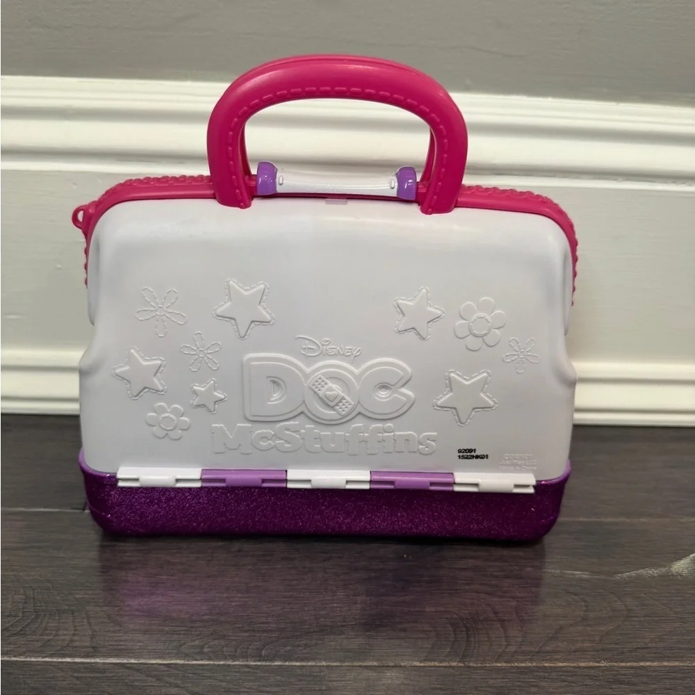 Disney Doc McStuffins Pink and Purple Doctor's Bag Toy Accessories Girl Pretend